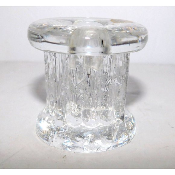 Vintage Kosta Boda Sweden Göran Wärff Rurik 2" Pillar Candle Holder - Picture 2 of 16
